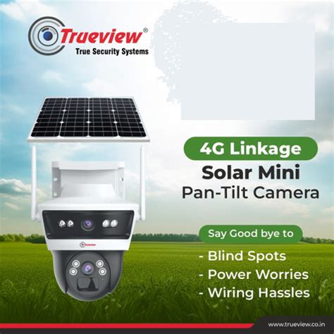 Trueview T18200 4G Mini PT Solar Linkage 3MP+3MP Dual Intelligent ...