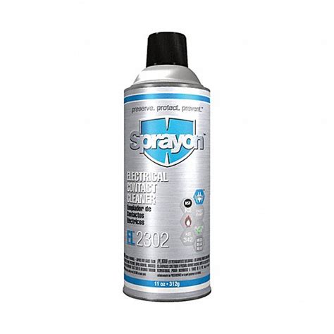 SPRAYON, Aerosol Spray Can, 11 oz, Contact Cleaner - 6KHF3|SC2302000 ...