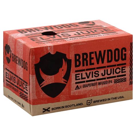 BrewDog Elvis Juice, 6 pk Cans - Shop at H-E-B