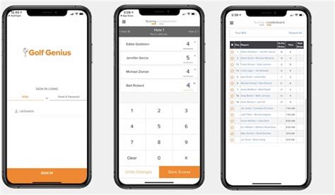 Using Golf Genius 的图像结果