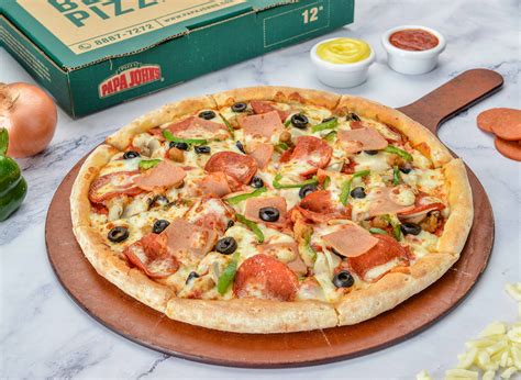 Papa John S Pizza Size Uae at Kenneth Kane blog