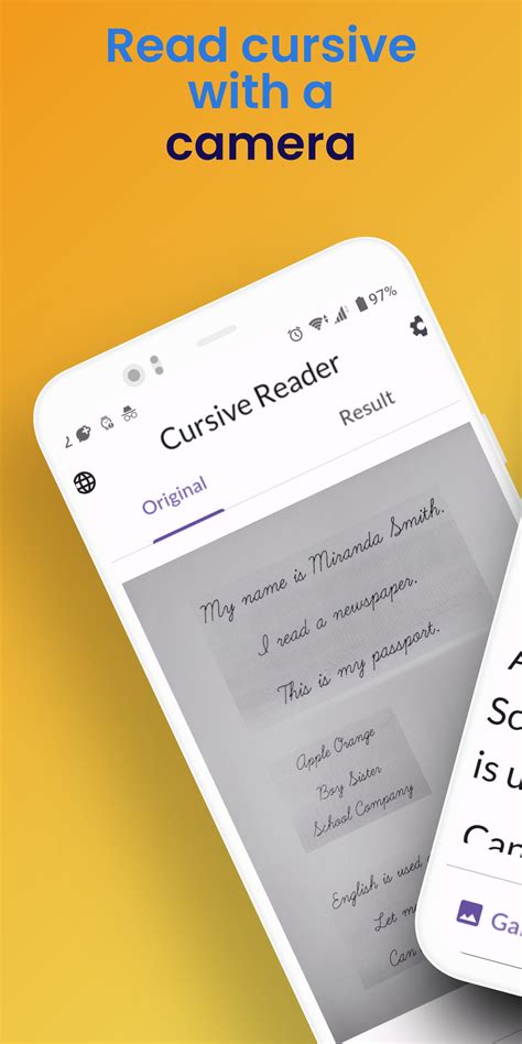 Cursive Writing Reader: Camera APK Download for Android - Latest Version