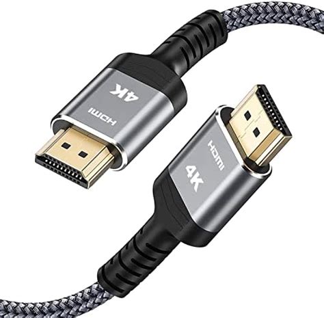 Highwings 4K High Speed HDMI Cable 1M/3.3FT, 4K@60Hz 18Gbps HDMI ...