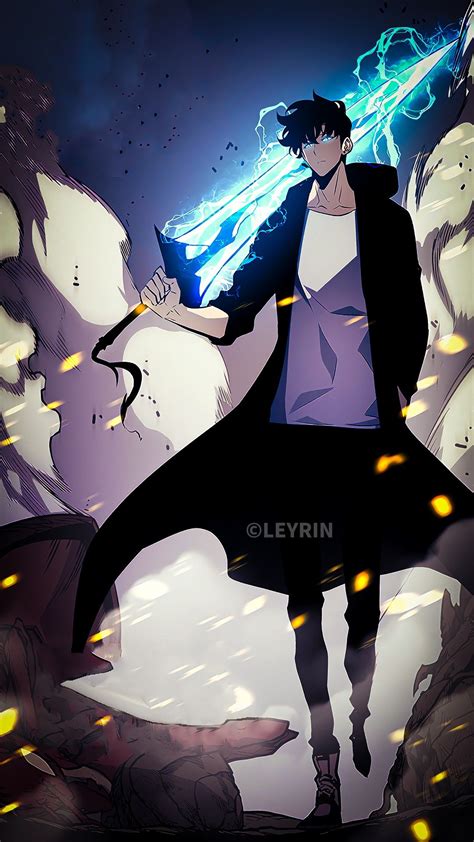 Solo leveling wallpaper HD | Character design, Anime drawings, Anime guys