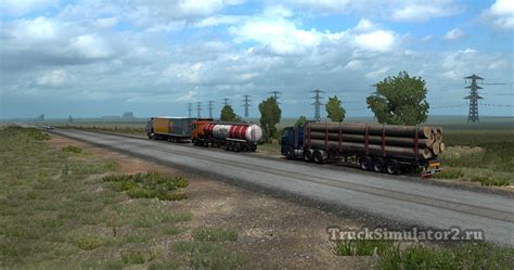 Великая степь 2.1.7 - карта Казахстана для ETS2 1.27 - 1.46