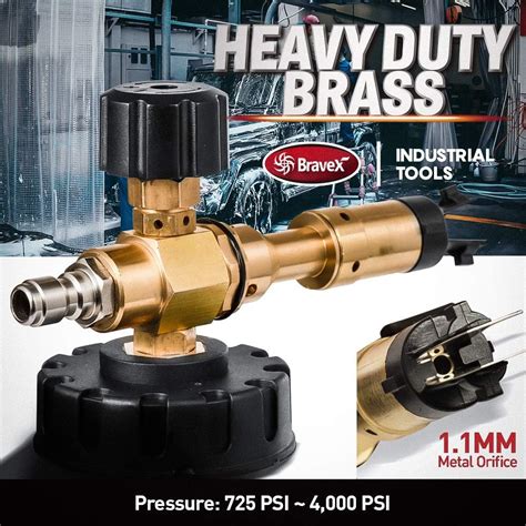 Bravex Foam Cannon - Heavy Duty Foam Wash Gun, Wide Neck India | Ubuy