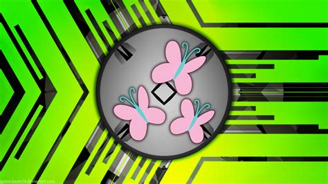 Fluttershy Cutie Mark Wallpaper by Game-BeatX14 and Parclytaxel | My ...