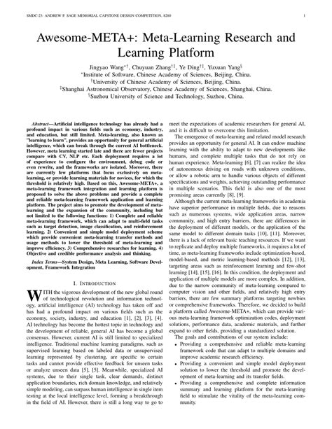 Image result for Meta Learning Platform