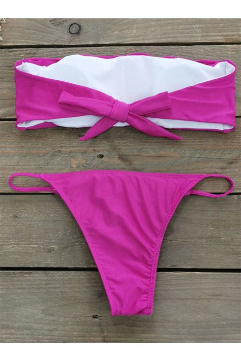 Swimwear For Women -Magnolia Bikini Pink, White, Lilac- FancyPants