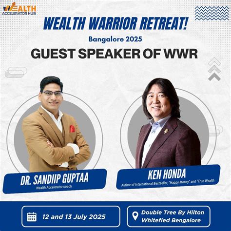 Wealth Warrior Retreat - Bengalore, DoubleTree by Hilton Bengaluru ...