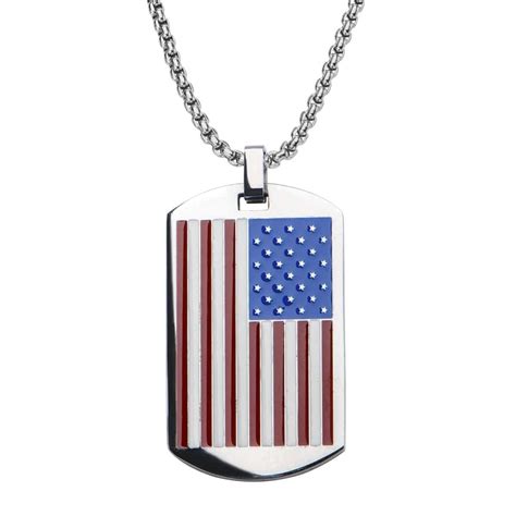 Buy Stainless Steel Dog Tag Pendants for Men - Inox Jewelry - INOX ...