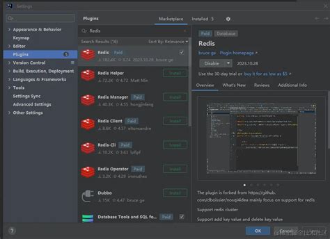 Redis Connection IntelliJ 的图像结果