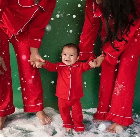 Red Christmas Pajamas | Christmas pajamas, Red christmas, Kid names