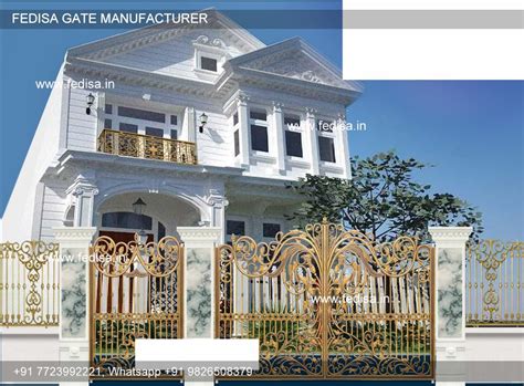 Steel Main Gate Design Front Boundary Gate Design Gate Design Iron ...