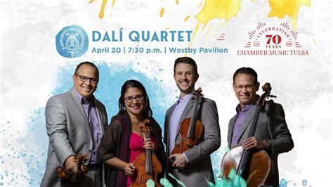 Dalí Quartet Saturday, April 20 Salon Concert/Cuarteto Dalí Sábado 20 ...