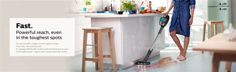 Philips SpeedPro Aqua Wet & Dry Cordless Stick Vacuum Cleaner - with ...