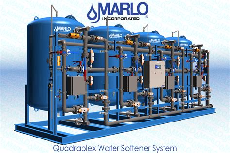 Quadraplex Water Softener System | MARLO