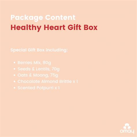 Healthy Heart Gift Box - Omay Foods