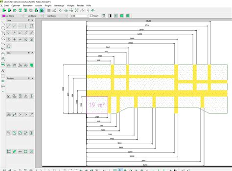 LibreCAD Rectangle 的图像结果