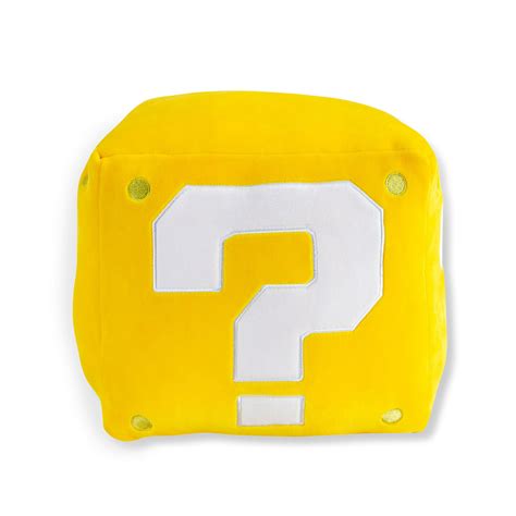 Super Mario - Question Mark Block Plush Figure XL | Elbenwald