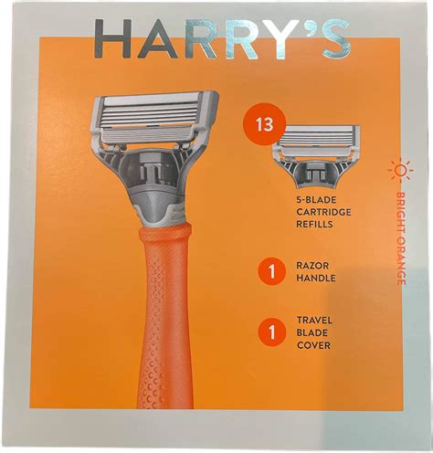 Amazon.com: Harry's Razors for Men - Men's Razor Set with 5 Razor Blade ...