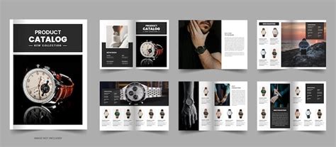 Minimal product catalog template and business catalogue design ...