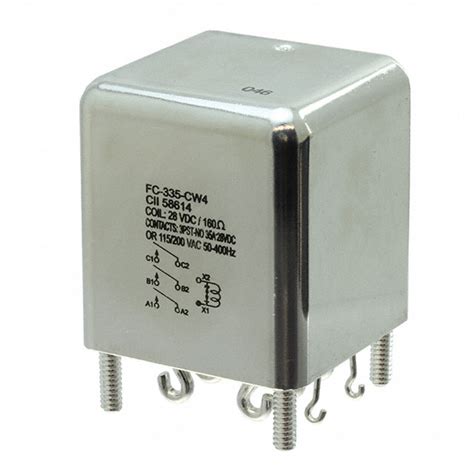 FC-335-CW3 TE Connectivity Aerospace, Defense and Marine | Relays | DigiKey