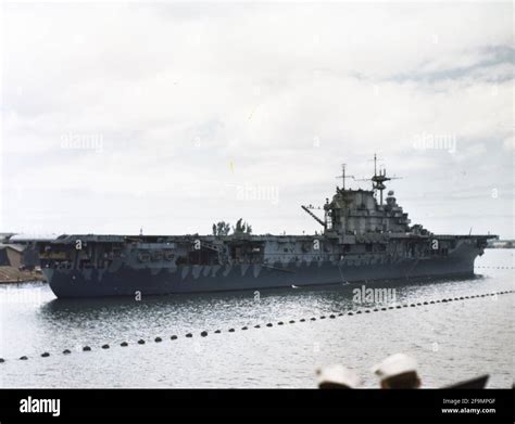 USS Hornet (CV-8) at Hampton Roads, Virginia Stock Photo - Alamy