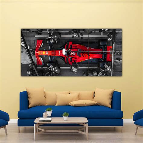 Pit Stop Split Poster | F1 | – Frame Kro