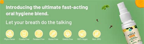 The Co Being eMIST Fast-Action Oral Hygiene Blend, Edible Mouth Spray ...