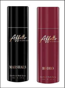 AFFETTO BY SUNNY LEONY MARSHALS+RODEO DEODORANT 150ml PACK*1 Deodorant ...