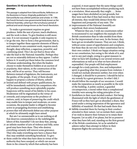 According to the answer key, D is the correct answer to question 36 but ...