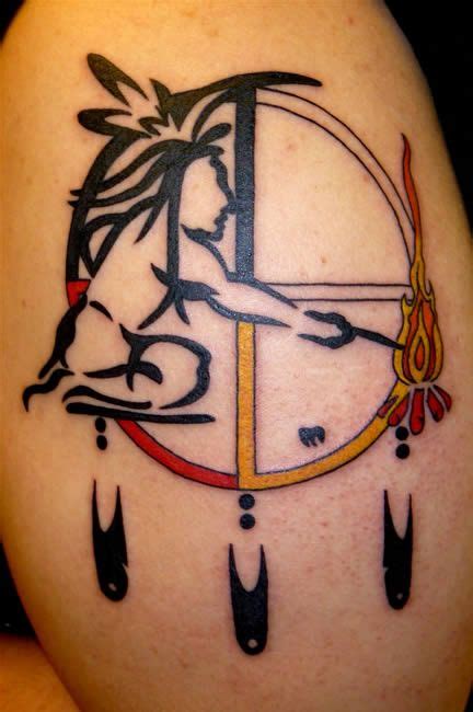 Native American Medicine Wheel Tattoo Ideas