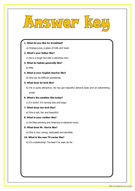 Worksheet of Like 的图像结果