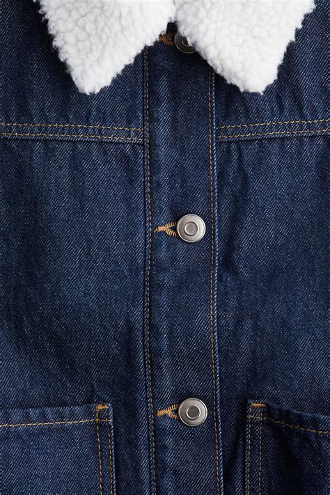Double-faced denim gilet - Dark denim blue - Ladies | H&M IN
