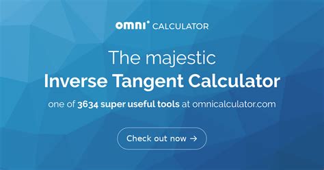 Inverse Tangent Calculator