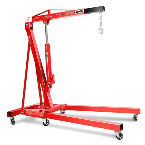 Buy MOTORING 2 Ton Foldable Hydraulic Engine Hoist Cherry Picker Shop ...