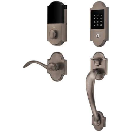Baldwin 85358151LENT Boulder Left Handed Sectional Electronic Keyless ...