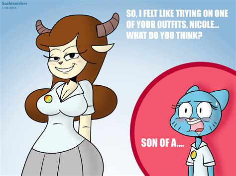 Amazing world of gumball nicole lesbian sex - comicssalo