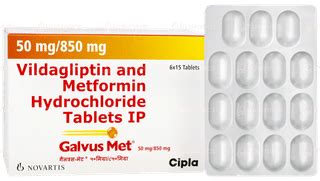 Galvus Met 50mg/850mg Tablet 15: Uses, Side Effects, Price & Substitutes