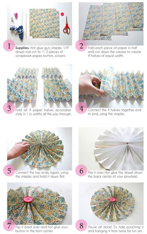 Image result for Paper Pinwheel Tutorial
