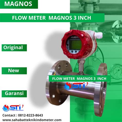Digital Turbine Flow Meter Magnos 3 inch - Distributor Water Meter ...