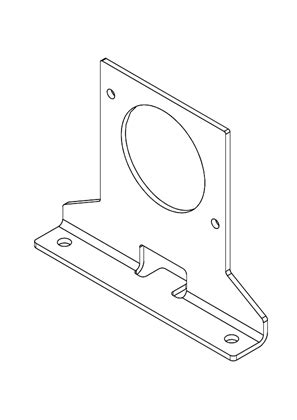 RIGHT SIDE ROTARY HANDLE INS, INV 250 - 3D CAD | Schneider Electric