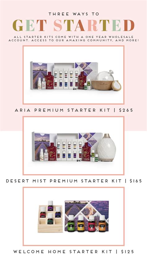 young living essential oils starter kit