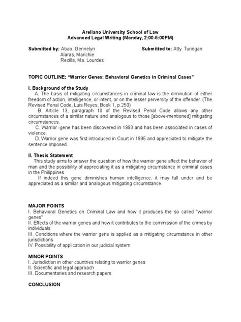 Image result for Topic Outline Examples