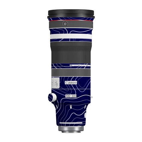 Deep Blue Contour Canon RF 100-300mm F/2.8 L IS USM Camera Lens Skin