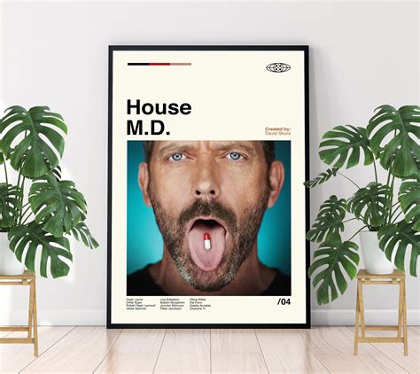 House MD Poster House MD Movie Classic Poster Retro Movie - Etsy