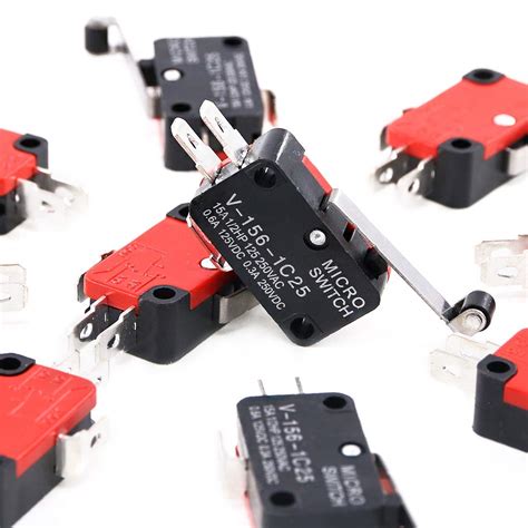 CESFONJER SPDT Micro Limit Switch, Long Straight Hinge Lever, India | Ubuy