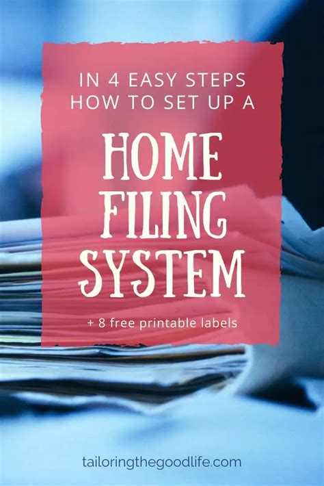 Image result for How to Do Filing System