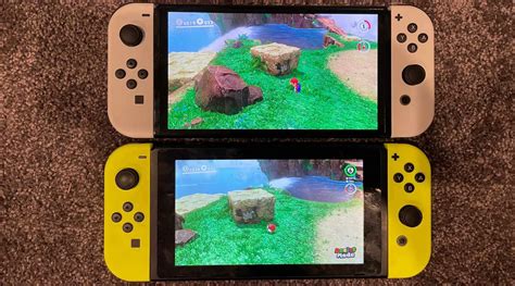 Switch OLED Screen Comparison 的图像结果